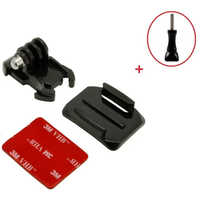 1X Quick Release Basic Buckle - ABS Material, Compatible With GoPro Hero 9/8/7/6/5/4/3+ and SJCAM, Color: Black, Ideal for Camera Accessories