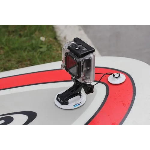 3M Safety Strap Sticker Camera Mounts - ABS Plastic, Black | Easy Install Tether System for Helmets, Bikes, Boards, and More