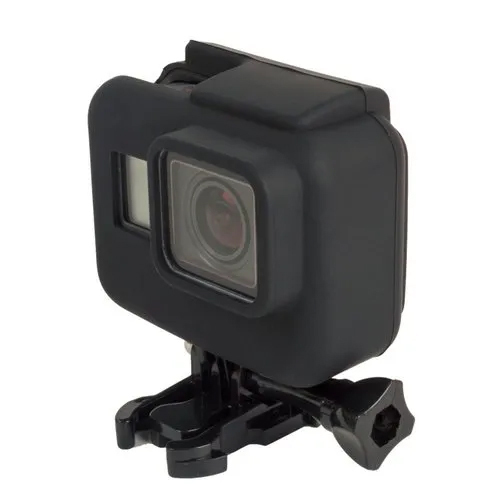 Black Silicone Cover Side Frame Case