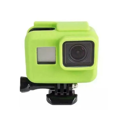 Green Silicone Cover Side Frame Case