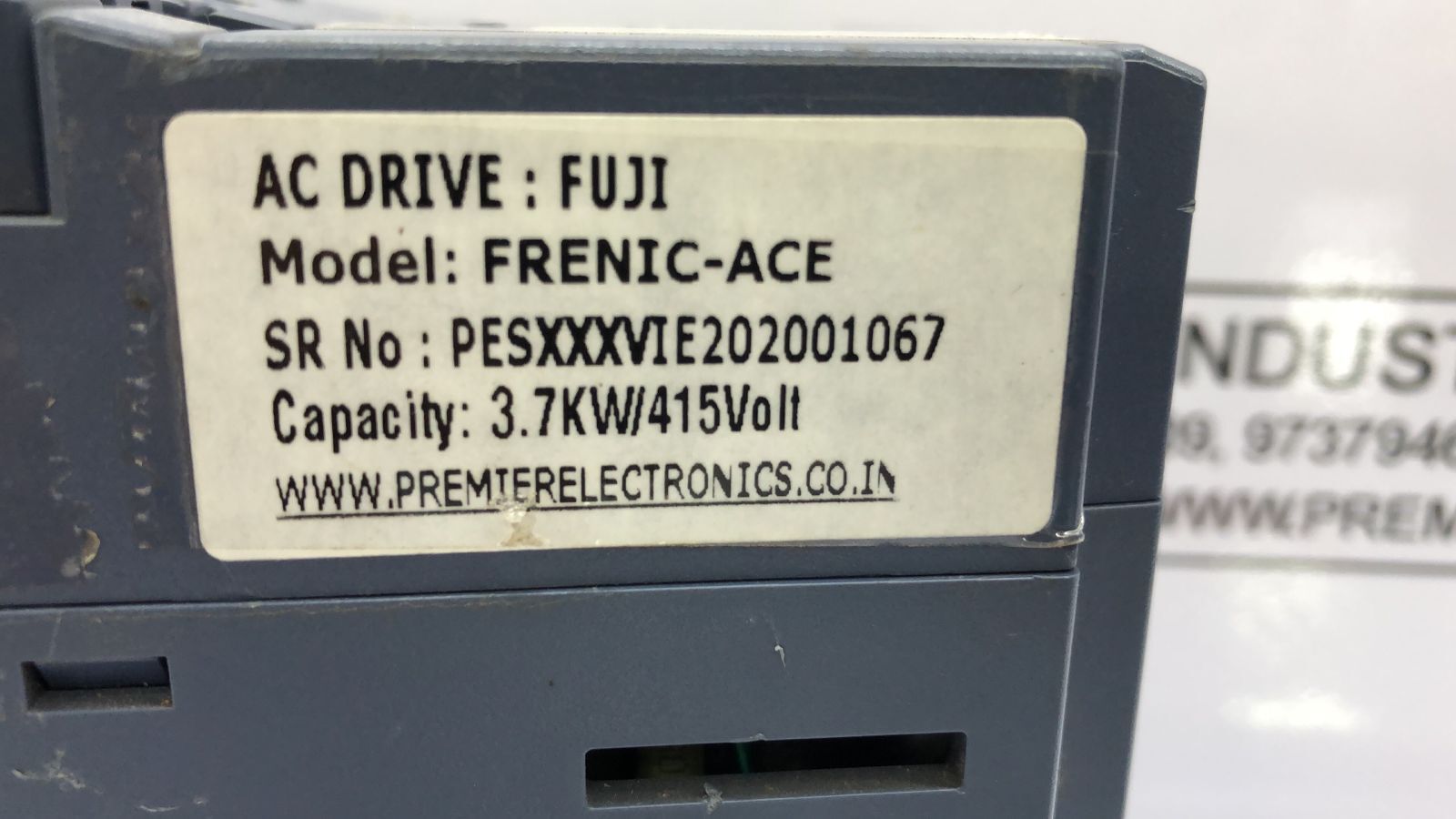 AC DRIVE FUJI FRENIC ACE 3.7KW 415V