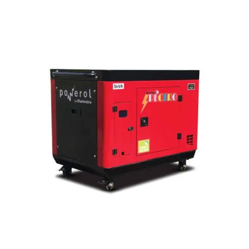 5 KVA Mahindra Powerol Spectro Series Portable Generator Sets
