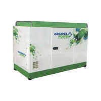 White & Green Gpa Ii-3.5 3.5kva-2.8kw Greaves Power Generator Set