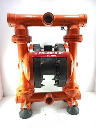 Silver 1 Inch Aluminium Diaphragm Pump