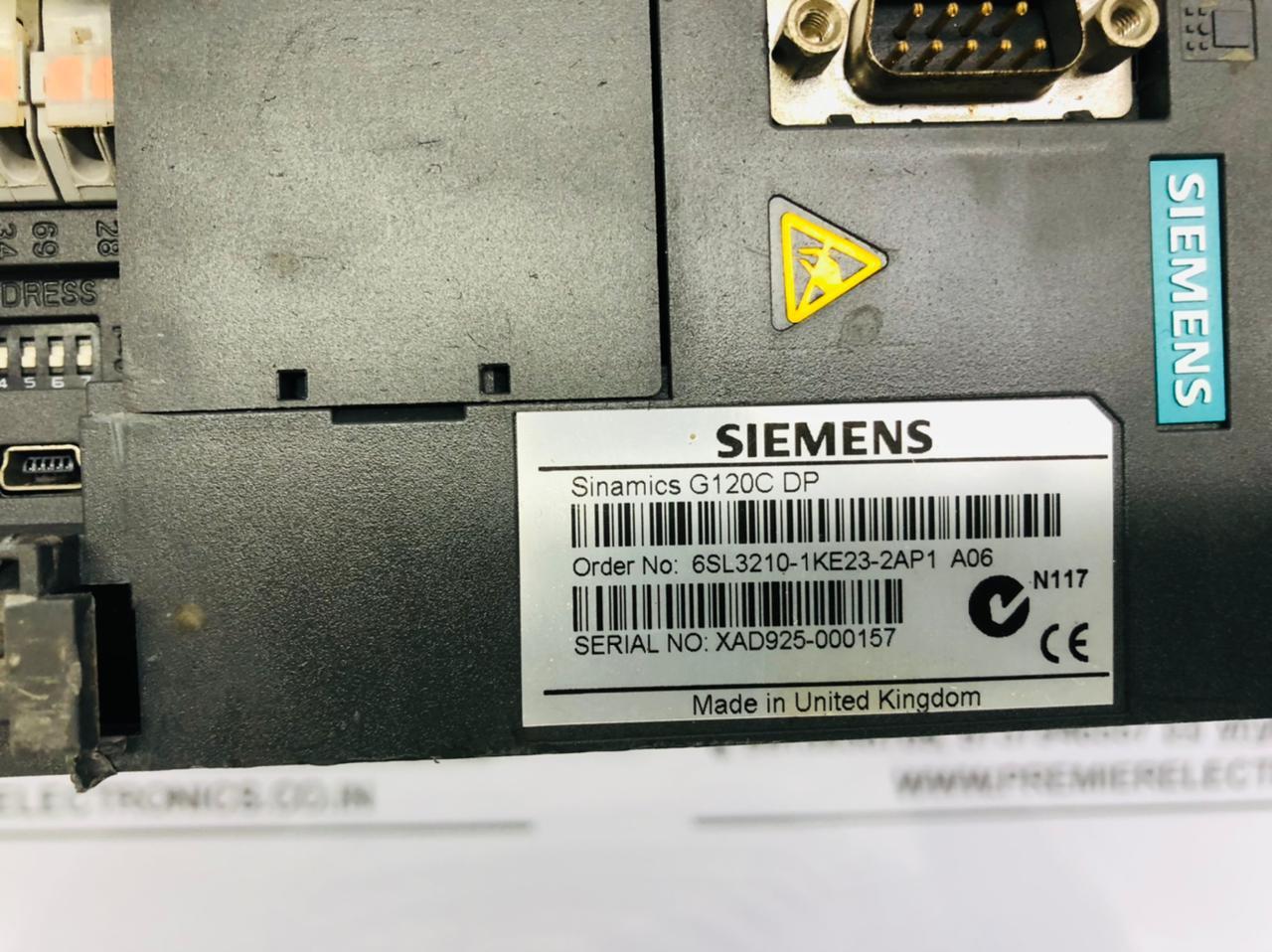 Siemens G120C AC DRIVE 15kw 415v