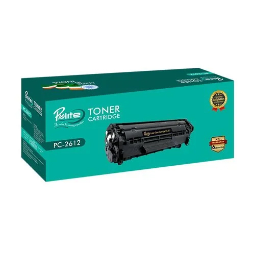 Prolite Toner Cartridges - Black, Laser Printer | New Condition, Store In Dry Place, Ideal for Industrial Usage