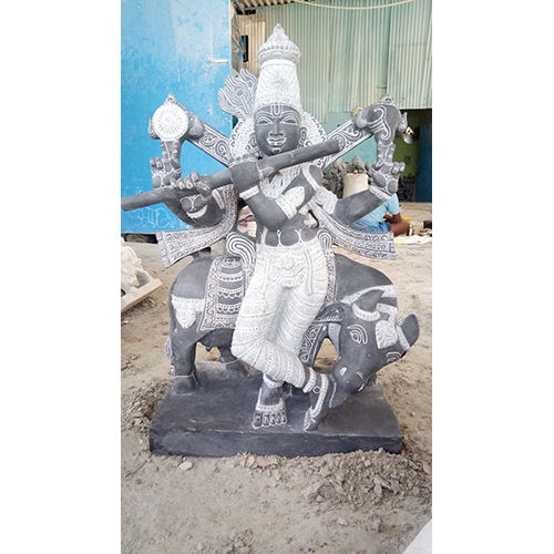 Black Krishna Statue