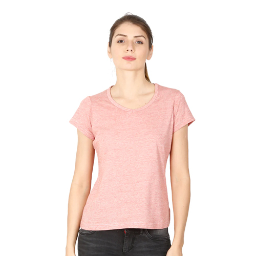 Womens Scarlet Color Comfort T-Shirt