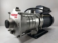 Multistage Stainless Steel Pump Flow Rate: 100lpm At 6m Head