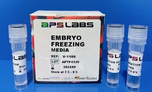 EMBRYO FREEZING MEDIA