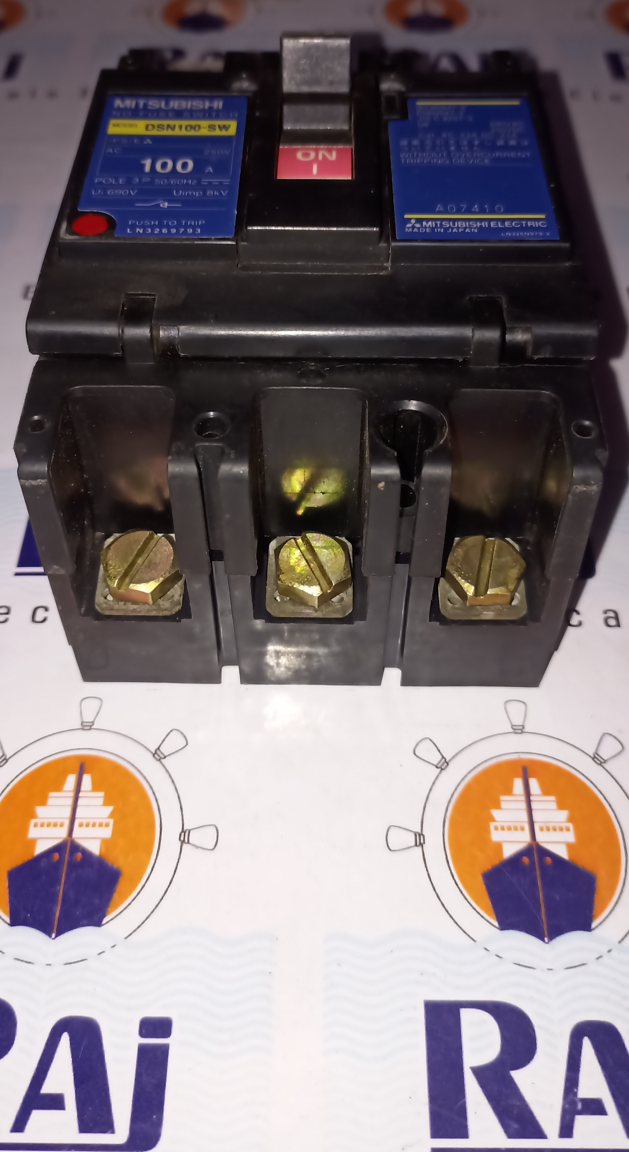 MITSUBISHI 100A 3P MCCB