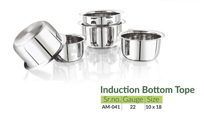 Stainless Steel Induction Tope