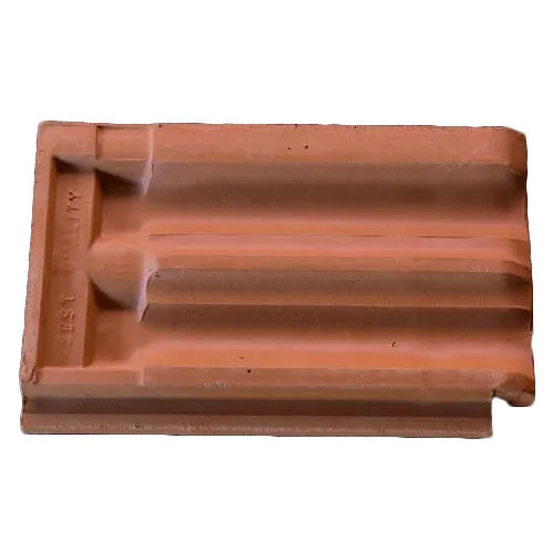 8x5 Inch Earthen Roof Tile