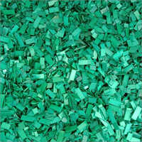 Pet Strap Scrap - Polyethylene Terephthalate Material, Various Lengths, Green Color - Ideal For Bottles, Containers, Composite Materials, And Cushion Fillers