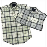 Checked Cotton Men Casual Shirts