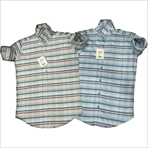 Cotton Mens Casual Striped Shirts