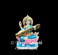 Small Marble Saraswati Idol
