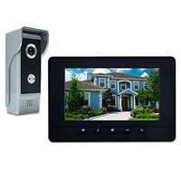 Video Door Phone - ABS Plastic, 180x120x30mm | 720p Camera, 7 Inch Screen, Two-Way Audio, Night Vision, Remote Viewing, 50m Wireless Range