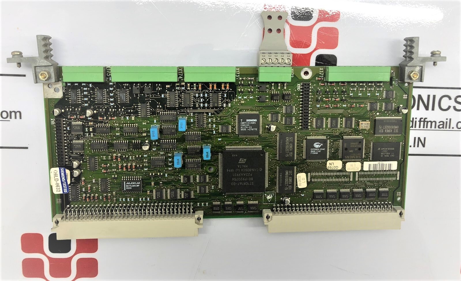 SIEMENS 6RA70 DC DRIVE 400AMP POWER CARD AND CONTROL CARD