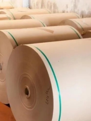 Kraft Roll - 80-120 GSM | Brown Color, Plain Pattern