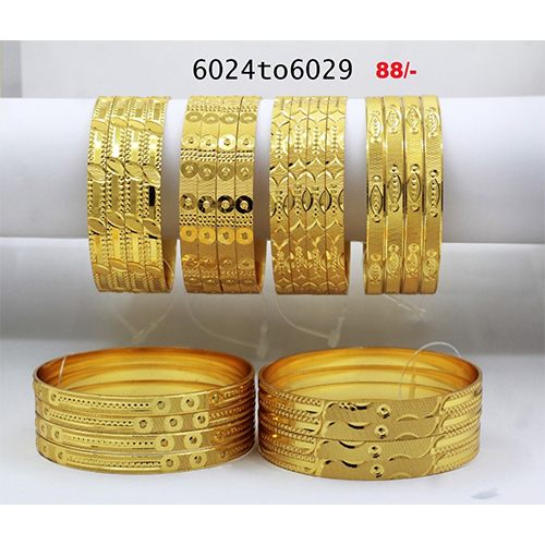 6024 to 6029 Gold plated  bangle