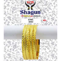 6063 Gold plated  bangle