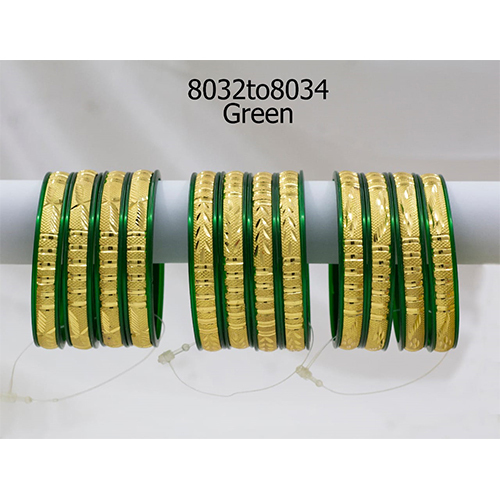 8032 to 8034 Green Gold plated  bangle