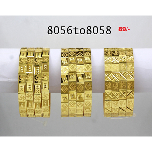 8056 to 8058 Gold plated  bangle