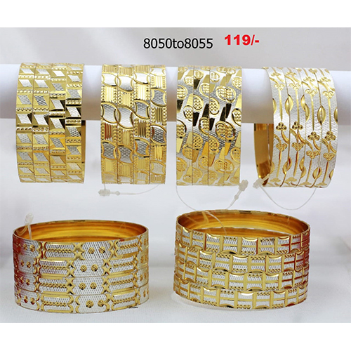 8050 to 8055 Gold plated  bangle