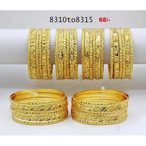 8310 to 8315 Gold plated  bangle