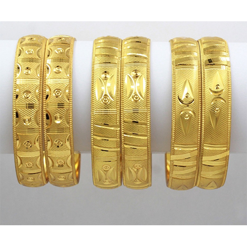 1505 to 1507 Gold plated  bangle