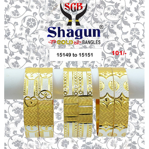 15149 to 15151 Gold plated  bangle