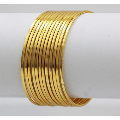 1214 Gold plated  bangle