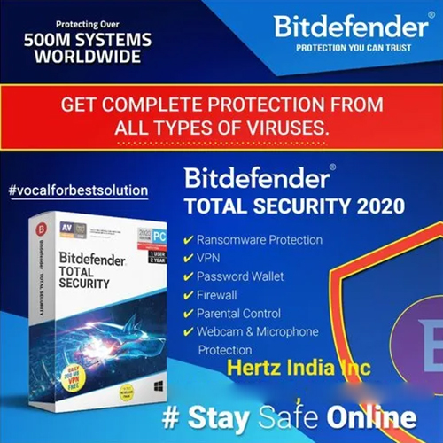 Bitdefender Total Security Antivirus Software
