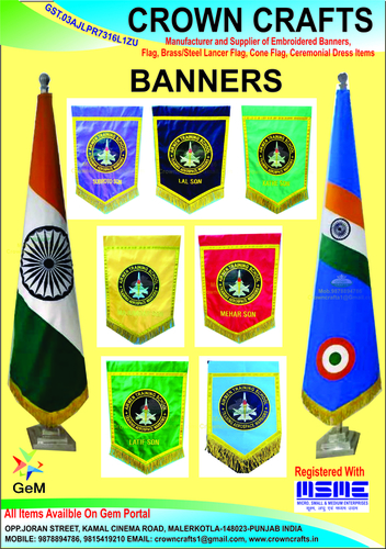 BANNERS AND AIRFORCE BADGES