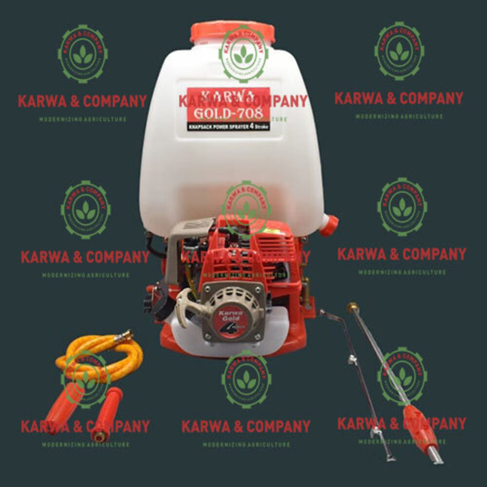 4 Stroke Power Sprayer - Fuel Tank Capacity: 20 Liter (L)