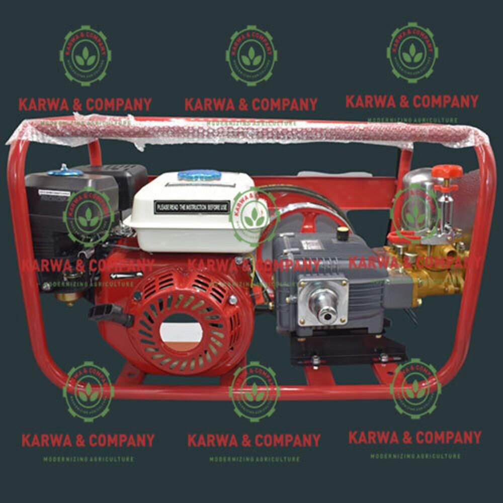Engine Water Pump - Color: Red