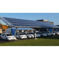 Electric Vehicles Solar Battery Charging Station - Color: Blue