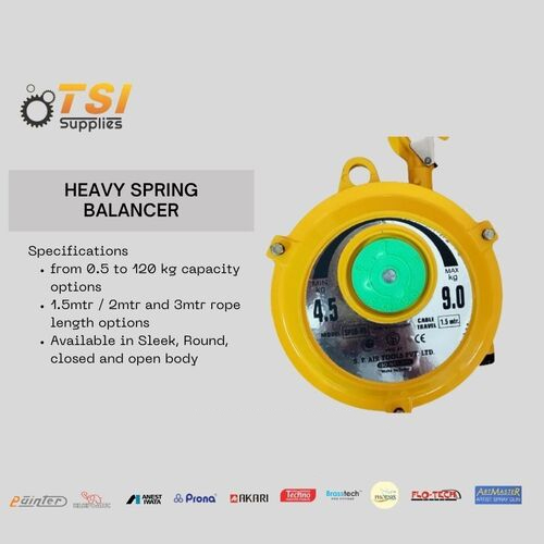 Heavy Spring Balancer - Material: Steel / Cast Iron