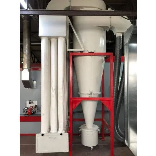 Cyclone Dust Collector - Stainless Steel Material | Air Cooling System, Superior Filtration Performance