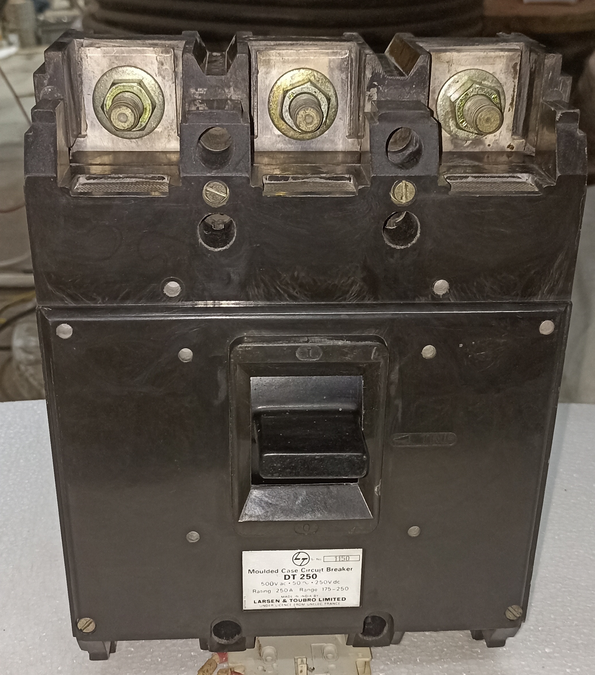 LT (DT 250) 250A 3P MCCB