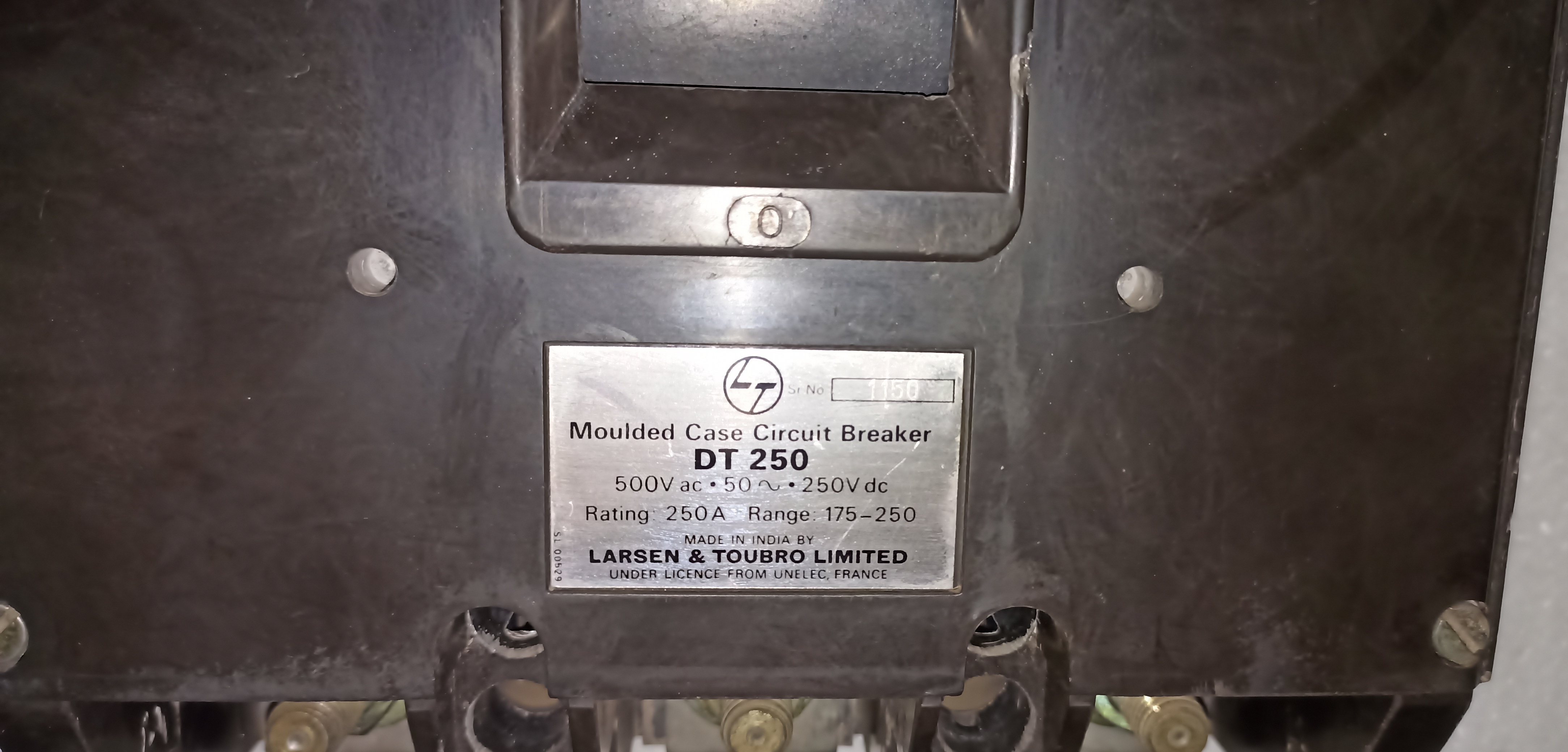 LT (DT 250) 250A 3P MCCB