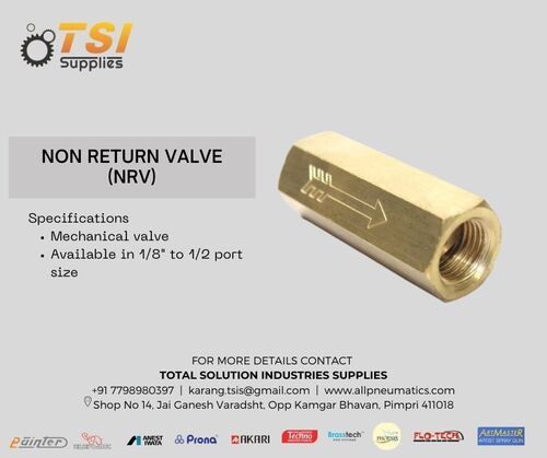 NON RETURN VALVE