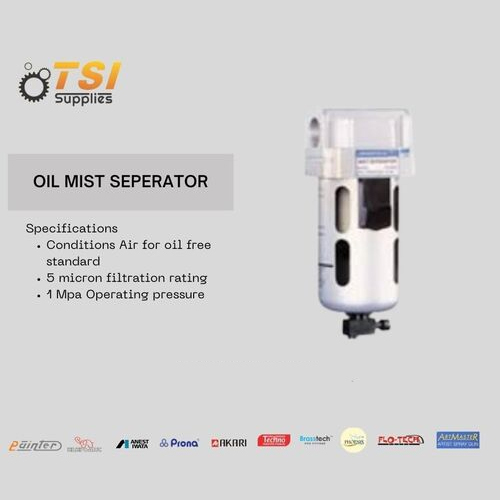 Oil Mist Separator - Air Flow Capacity: 180 M3/H