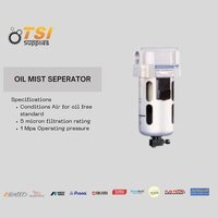 Oil Mist Separator - Air Flow Capacity: 180 M3/h