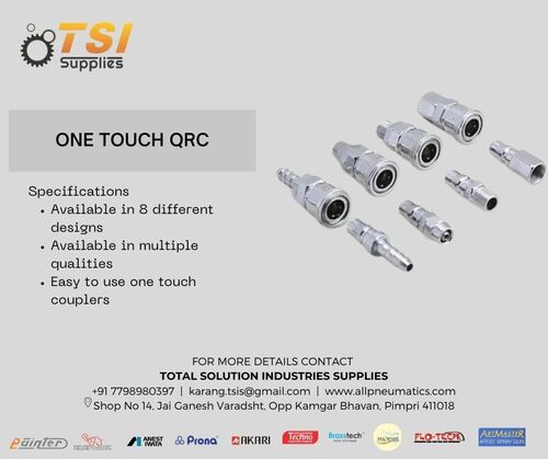ONE TOUCH QUICK REALSE COUPLING