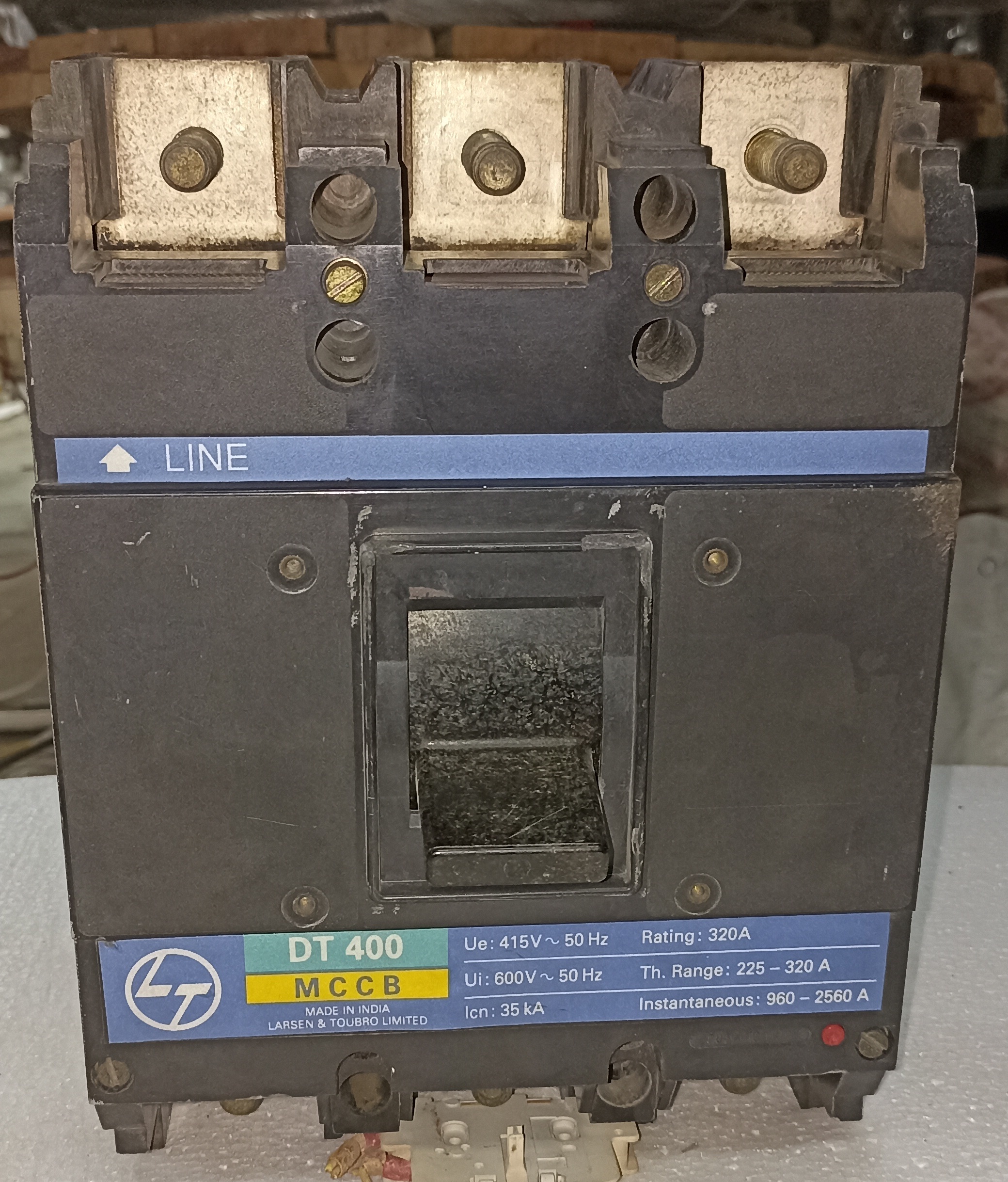 LT (DT 400) 320A 3P MCCB