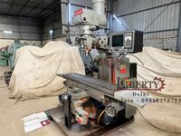 Krv 3000 Vertical Turret Milling Machine - Table Size 1475 Mm X 305 Mm, Iso 40 Spindle Taper, Servo Motors, Manual & Automatic Modes