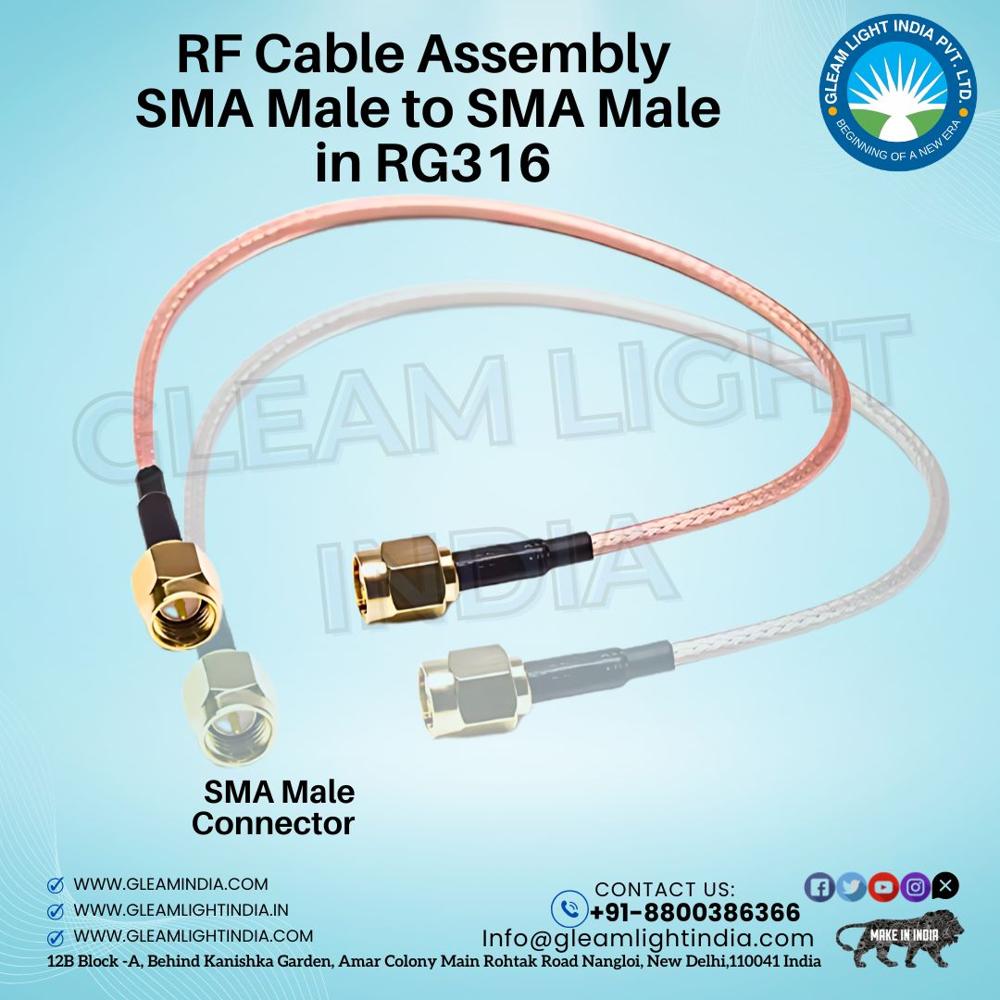 Rf Cable Assembly In Rg 316 - Application: Electronic