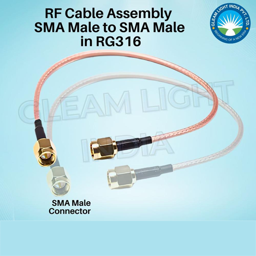 RF cable assembly in Rg 316